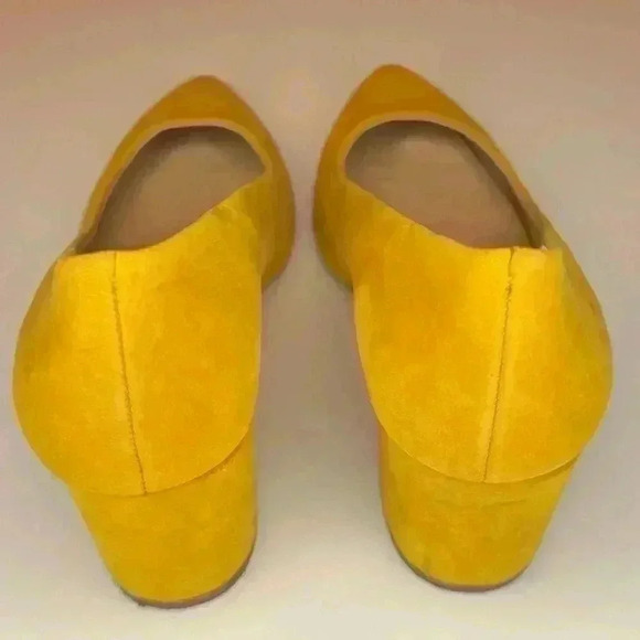 Gianni Bini Women’s Heels Yellow size 5.5 - Picture 5 of 7